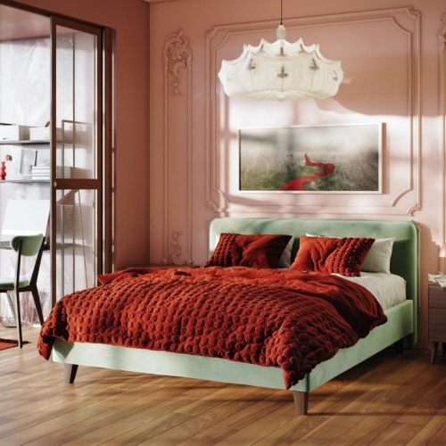 Кровать мягкая Аризона 160х200 ArtWood 